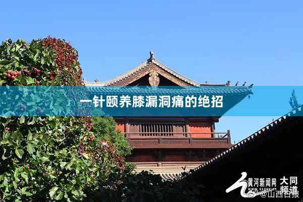 一针颐养膝漏洞痛的绝招
